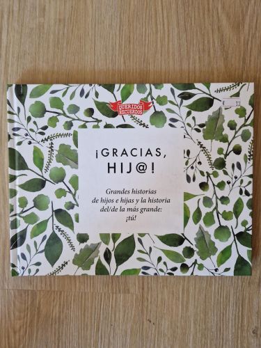 Portada del libro de ¡Gracias, hij@!