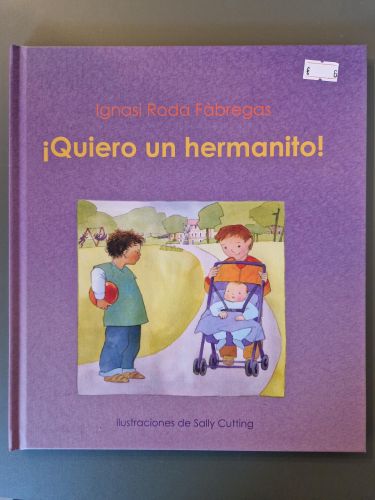 Portada del libro de ¡Quiero un hermanito!