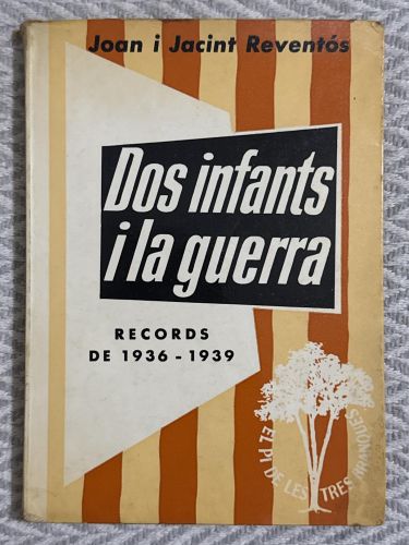 Portada del libro de Dos infants i la guerra