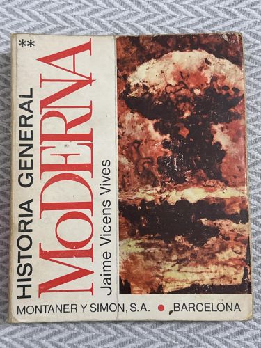 Portada del libro de Historia general moderna Tomo II