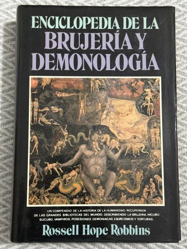 Portada del libro de Enciclopedia de la brujería y demonología