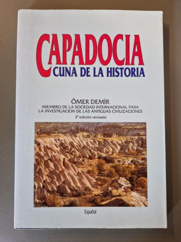 Portada del libro de Capadocia. Cuna de la historia