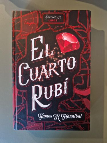Portada del libro de El cuarto rubí