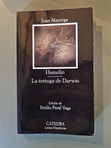 Portada del libro de Hamelin; La tortuga de Darwin