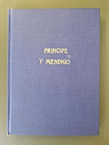Portada del libro de Príncipe y mendigo