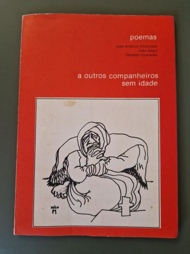 Portada del libro de Poemas. A outros companheiros sem idade