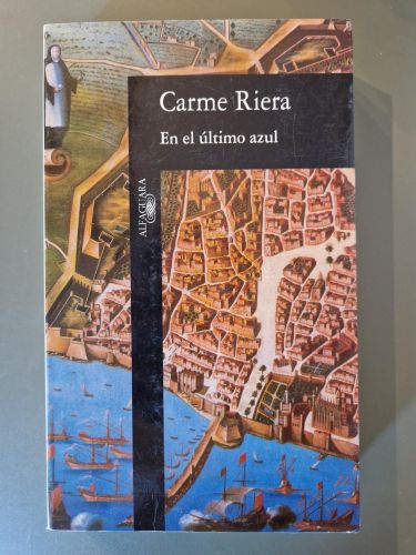 Portada del libro de En el último azul