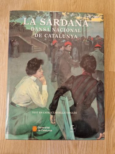 Portada del libro de La sardana, dansa nacional de Catalunya