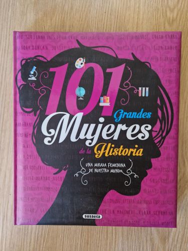 Portada del libro de 101 grandes mujeres de la historia