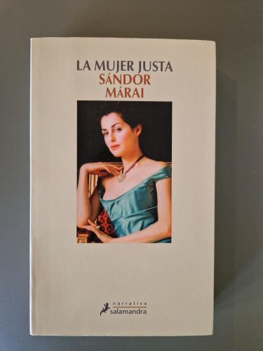 Portada del libro de La mujer justa
