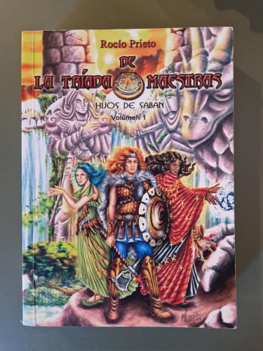 Portada del libro de La tríada de maestras. Hijos de Sabán. Volumen 1