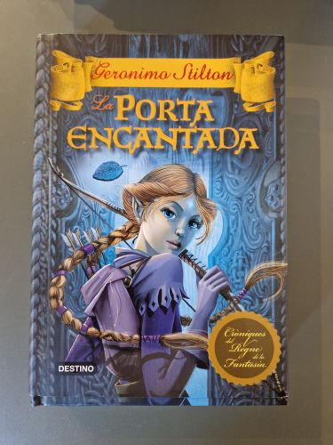 Portada del libro de La porta encantada