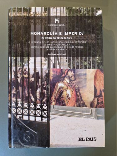 Portada del libro de Monarquía e imperio: el reinado de Carlos V