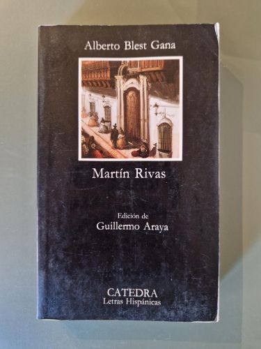Portada del libro de Martín Rivas