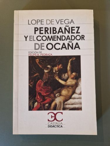 Portada del libro de Peribáñez y el Comendador de Ocaña