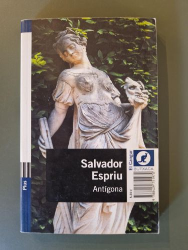 Portada del libro de Antígona (Espriu)
