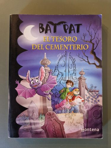 Portada del libro de Bat Pat 1 - El tesoro del cementerio