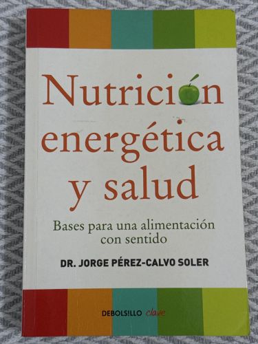 Portada del libro de Nutrición energética y salud