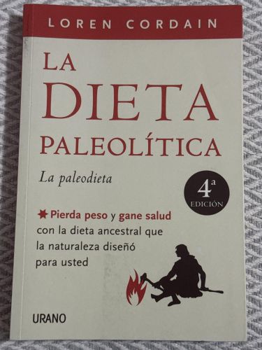 Portada del libro de La dieta paleolítica