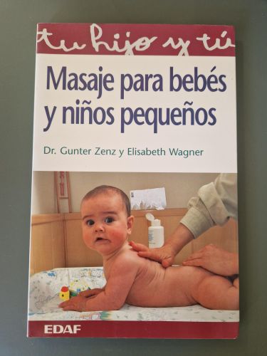 Portada del libro de Masaje para bebés y niños pequeños