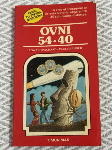 Portada del libro de OVNI 54-40. Elige tu propia aventura