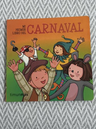 Portada del libro de Mi primer libro de carnaval