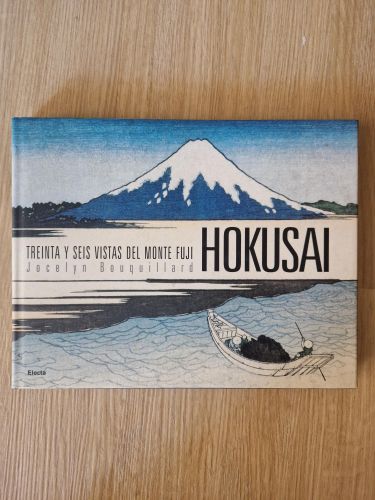 Portada del libro de Hokusai. Treinta y seis vistas del Monte Fuji
