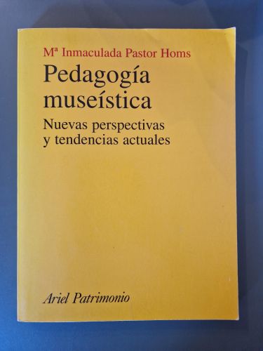 Portada del libro de Pedagogía museística. Nuevas perspectivas y tendencias actuales