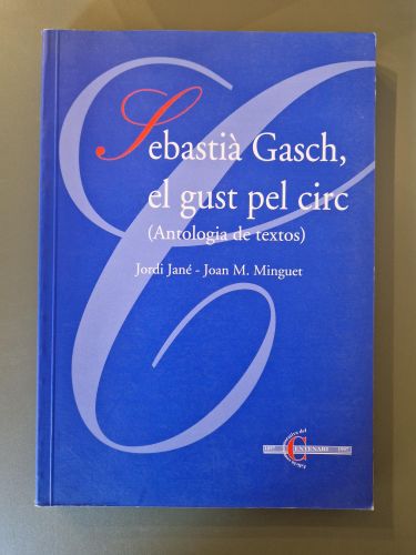 Portada del libro de Sebastià Gasch, el gust pel circ