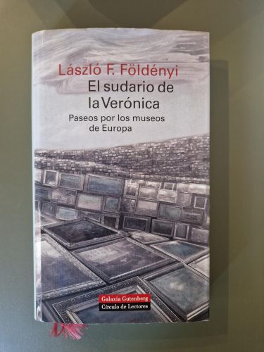 Portada del libro de El sudario de la Verónica