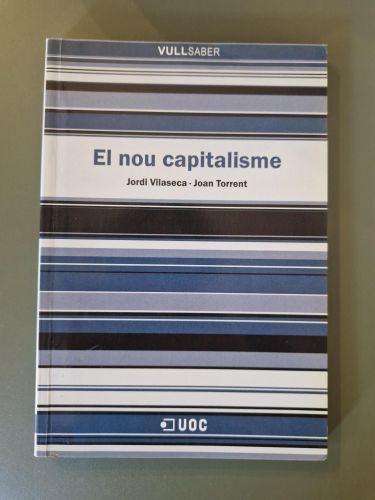 Portada del libro de El nou capitalisme