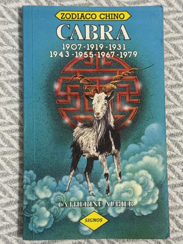 Portada del libro de Cabra