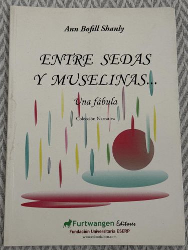 Portada del libro de Entre sedas y muselinas...