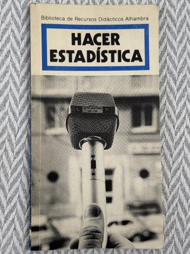 Portada del libro de Hacer estadística