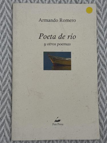 Portada del libro de Poeta de río