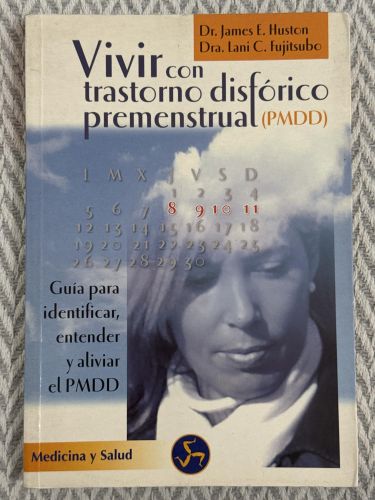 Portada del libro de Vivir con trastorno disfórico premenstrual (PMDD)