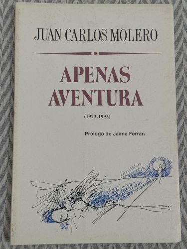Portada del libro de Apenas aventuras (1973-1993)