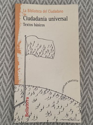 Portada del libro de Ciudadanía universal. Textos básicos