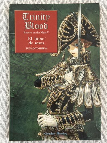 Portada del libro de El trono de rosas