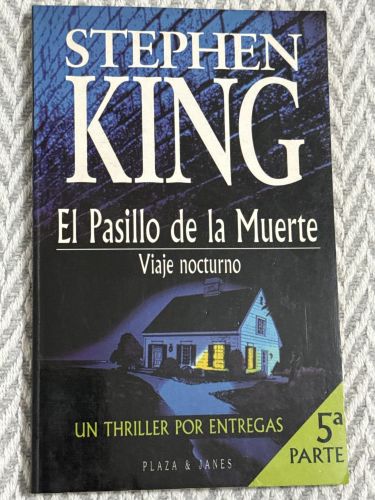 Portada del libro de El pasillo de la muerte. Viaje nocturno. 5ª parte