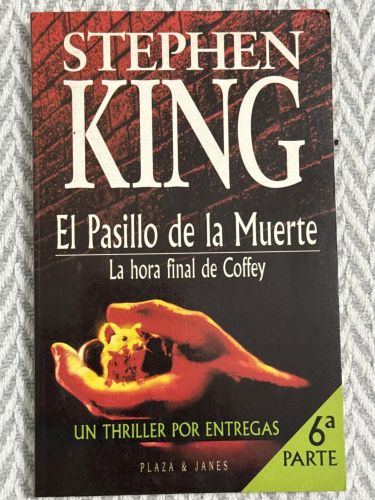 Portada del libro de El pasillo de la muerte. La hora final de Coffey. 6ª parte