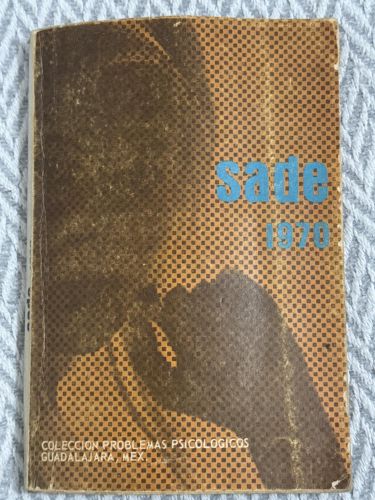 Portada del libro de Sade 1970