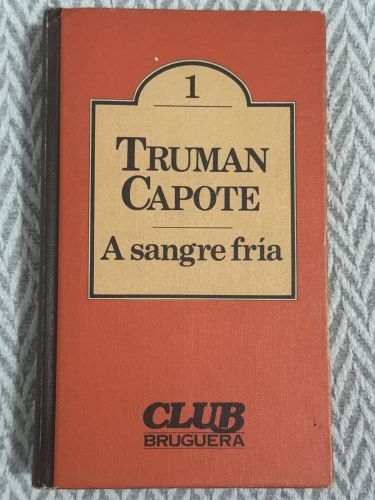 Portada del libro de A sangre fría