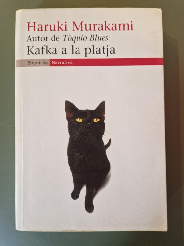 Portada del libro de Kafka a la platja