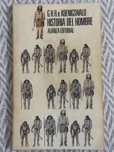 Portada del libro de Historia del hombre