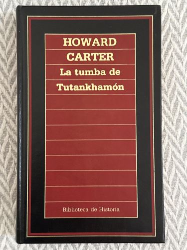 Portada del libro de La tumba de Tutankhamón