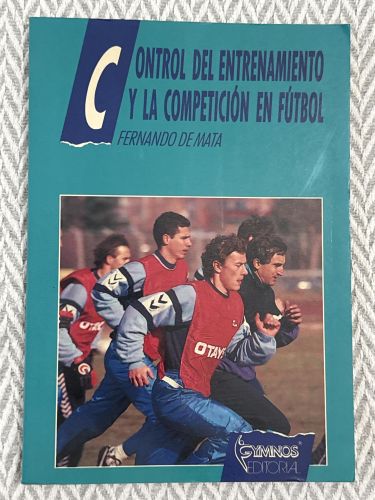 Portada del libro de Control del entrenamiento y la competición en fútbol