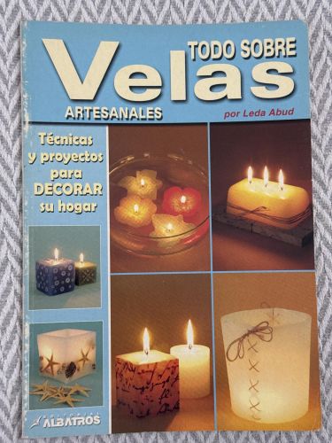 Portada del libro de Todo sobre velas artesanales