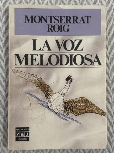 Portada del libro de La voz melodiosa