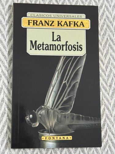 Portada del libro de La metamorfosis